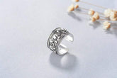 Sterling Silver Ethnic Elephant Design Ring